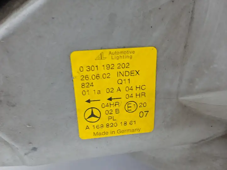 Mercedes-Benz A W168 (1997 - 2004) A1688201861 Указатель поворота передний — фото 2