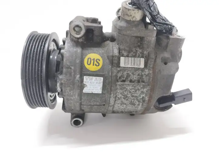 Volkswagen Golf Plus (2004 - 2008) 1K0820859C Компрессор (насос) кондиционера воздуха — фото 6