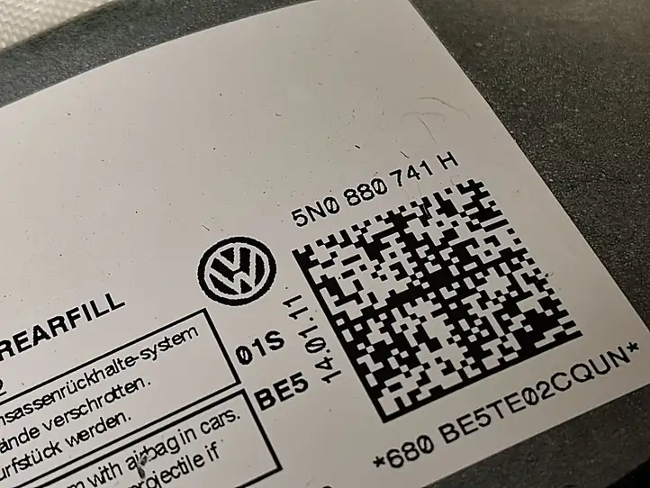 Volkswagen Tiguan (2007 - 2011) 5N0880741H Боковая подушка безопасности шторка — фото 3