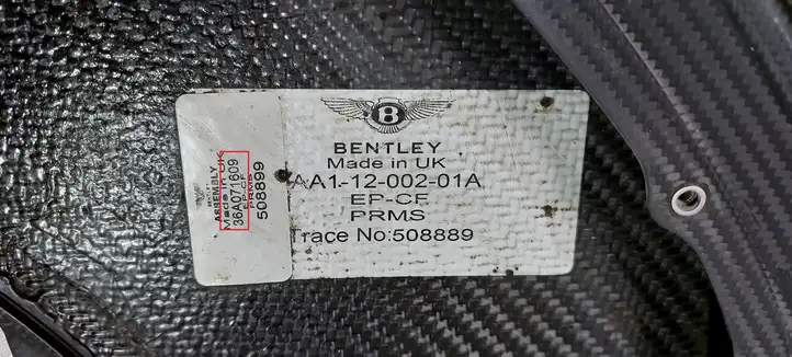 Bentley Bentayga (2015 - ) 36A071609 Нижняя часть переднего бампера — фото 8