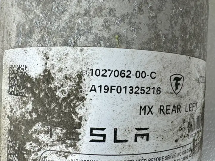 Tesla Model X (2015 - 2021) 102706200C Задний амортизатор (пневмоподвеска) — фото 8