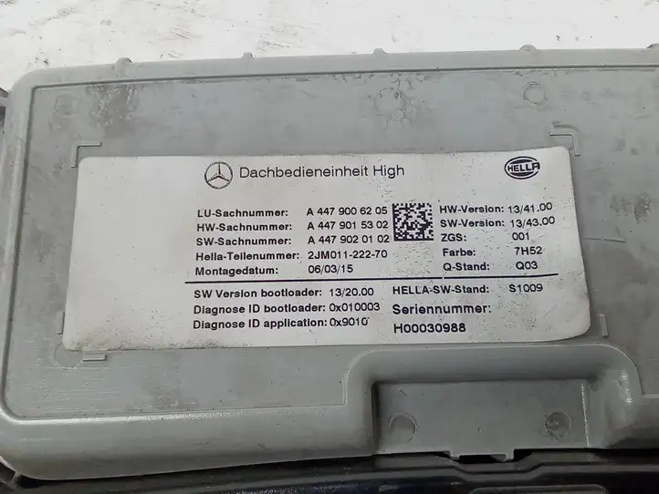 Mercedes-Benz Vito W447 (2014 - ) A4479006205 Передняя подсветка — фото 6