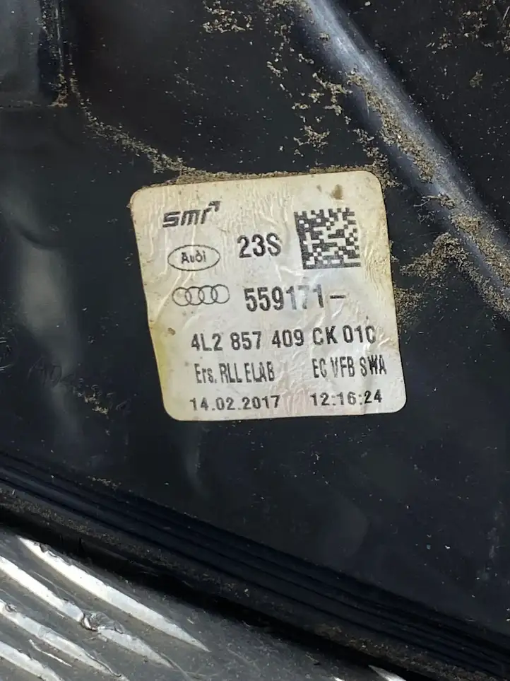 Audi Q7 4L (2009 - 2015) 4L2857409CK Боковое зеркало с электроприводом — фото 7