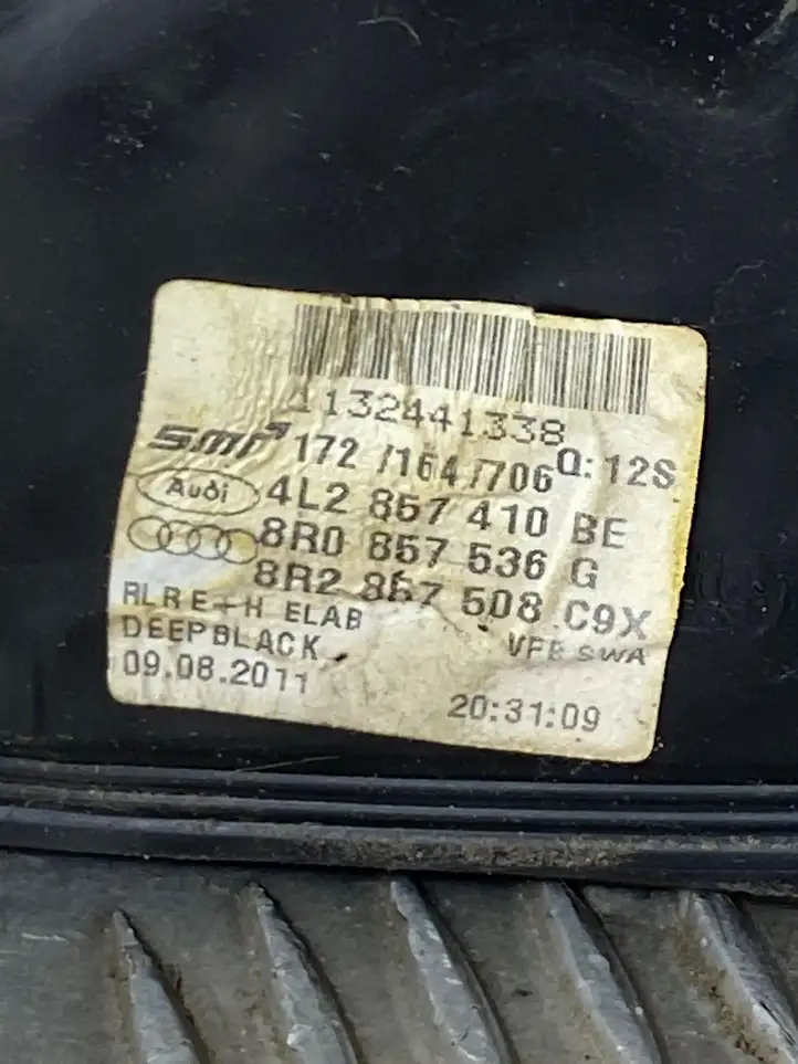 Audi Q7 4L (2009 - 2015) 4L2857410BE Боковое зеркало с электроприводом — фото 4