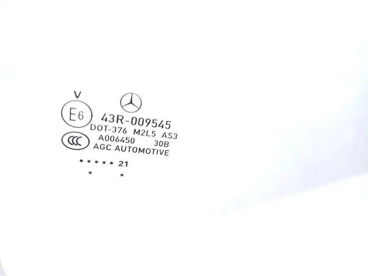 Mercedes-Benz GLE W167 (2019 - ) A1677353400 Стекло задней двери — фото 7
