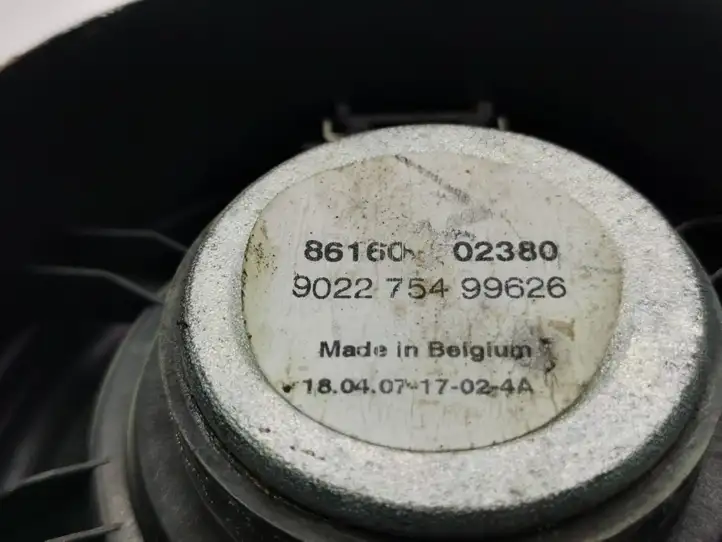 Toyota Avensis T250 (2006 - 2009) 8616002380 Динамики задних дверей — фото 5