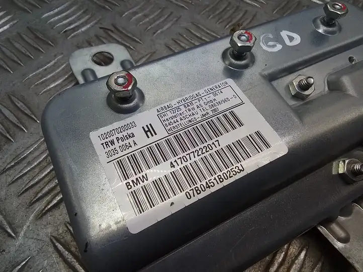BMW 7 E65 E66 (2001 - 2008) 417077222017 Подушка безопасности задней двери — фото 3
