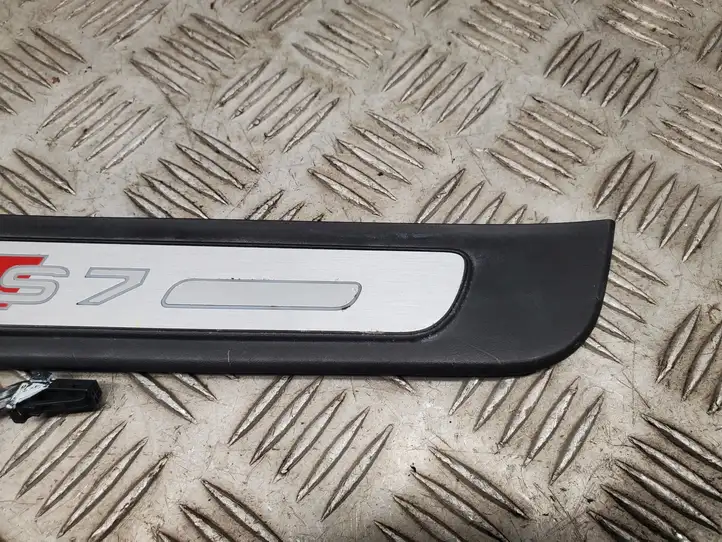Audi A7 S7 4G (2010 - 2014) 4G8947424D Внутренняя отделка заднего порога — фото 4