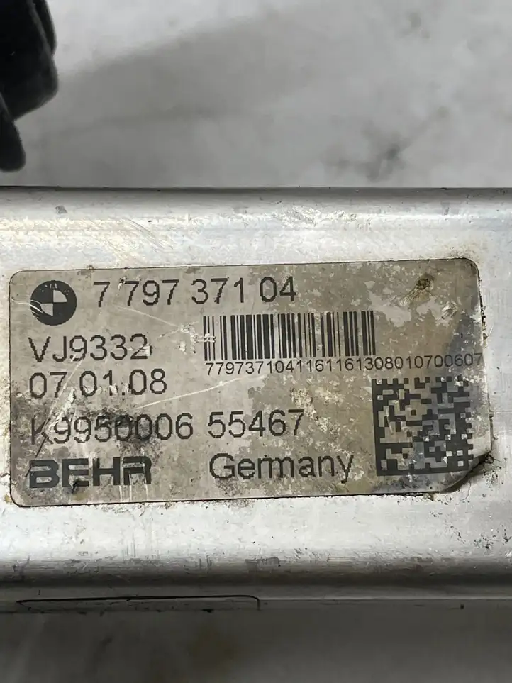 BMW 3 E92 E93 (2005 - 2014) 779737104 Охладитель клапана EGR — фото 7