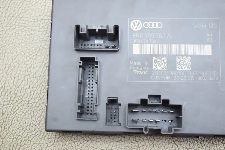 Audi Q5 SQ5 (2008 - 2012) 8R0959760A Блок управления сиденьем — фото 7