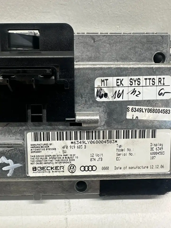Audi A6 S6 C6 4F (2008 - 2011) 4F0919603B Магнитола / мультимедийная система — фото 7