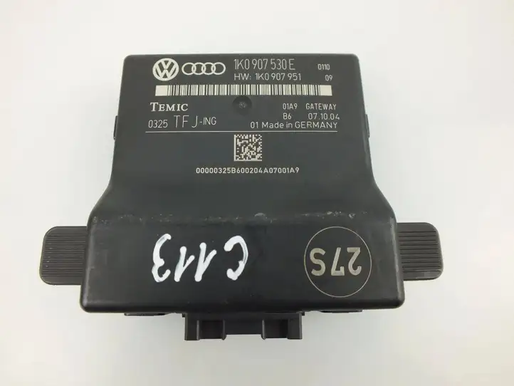 Volkswagen PASSAT B7 (2011 - 2014) 1K0907530E Модуль Gateway — фото 6
