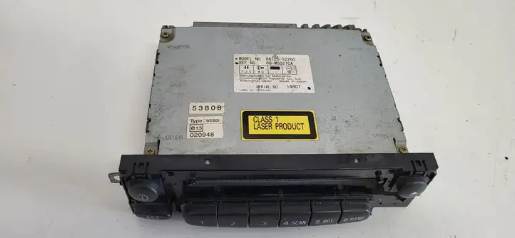 Toyota Yaris Verso (1999 - 2005) 8612052260 Магнитола / мультимедийная система — фото 5