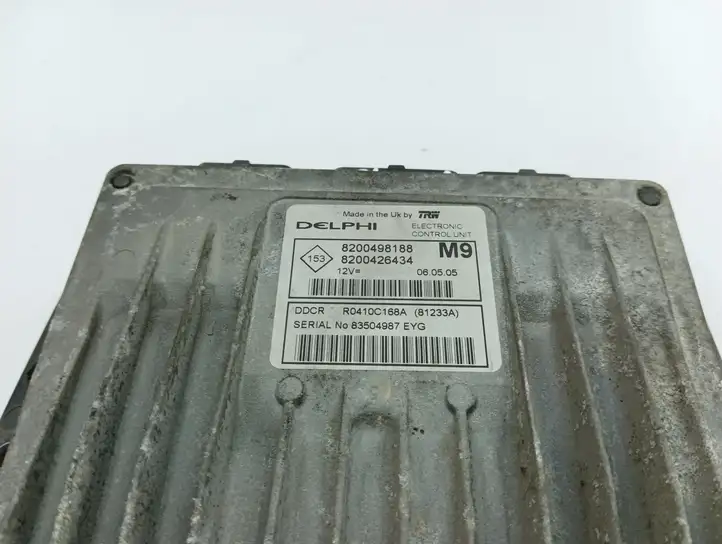 Nissan Micra (2003 - 2007) 8200498188 Блок управления двигателем (ЭБУ) — фото 4