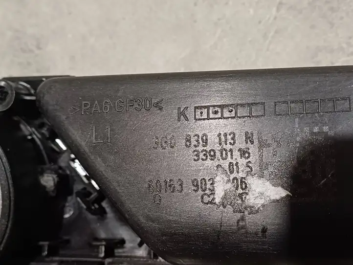 Volkswagen PASSAT B8 (2015 - ) 3G0839113N Внутренняя ручка задней двери — фото 8