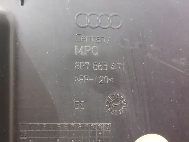 Audi A3/S3 8P (2008 - 2013) 8P7863471 Крышка — фото 9