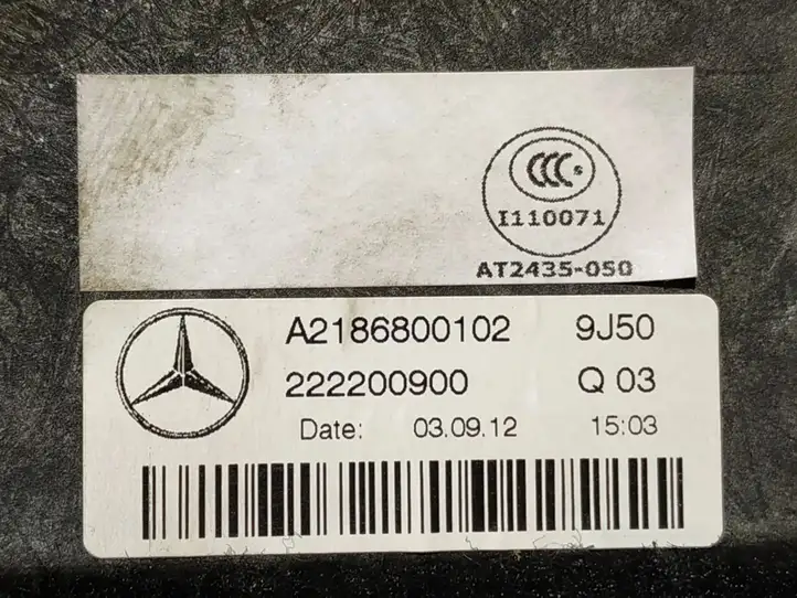Mercedes-Benz CLS C218,X218 (2011 - 2017) Задний коврик салона — фото 9