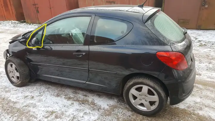 Peugeot 207 (2006 - 2009) AS2 Треугольное стекло передней двери — фото 6