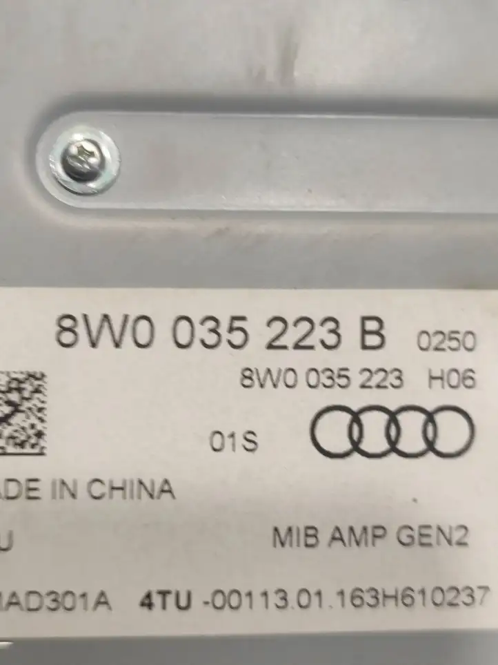 Audi A4 S4 B9 (2015 - 2019) 8W0035223B Комплект аудиосистемы — фото 2