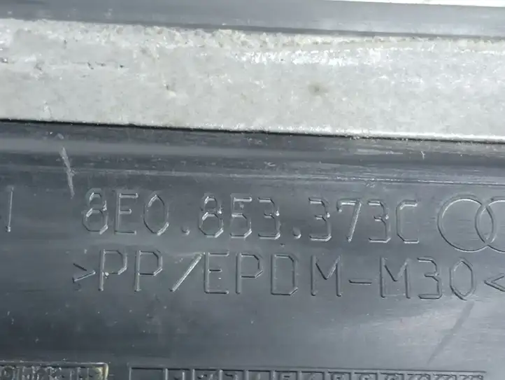 Audi A4 S4 B7 8E 8H (2004 - 2009) 8E0853373C Внутренняя отделка переднего порога — фото 3