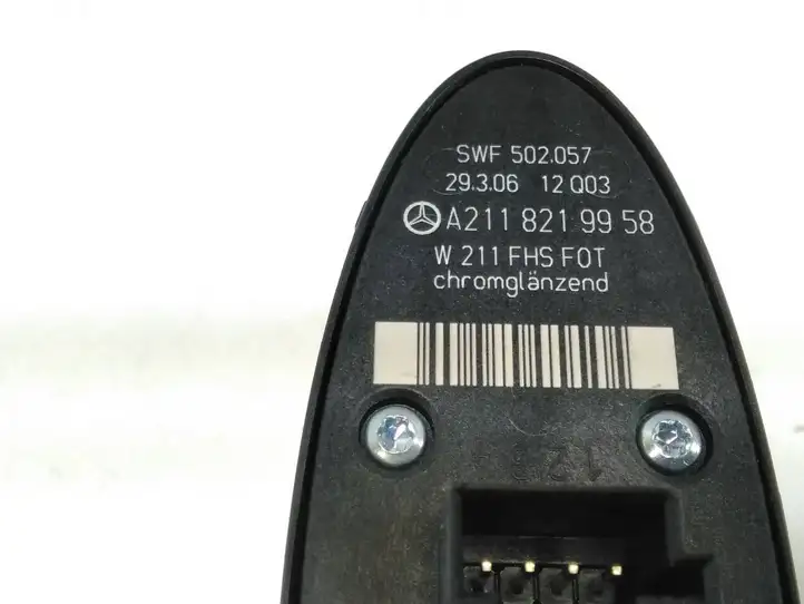 Mercedes-Benz E W211 (2002 - 2009) A2118219958 Блок кнопок стеклоподъемников — фото 5