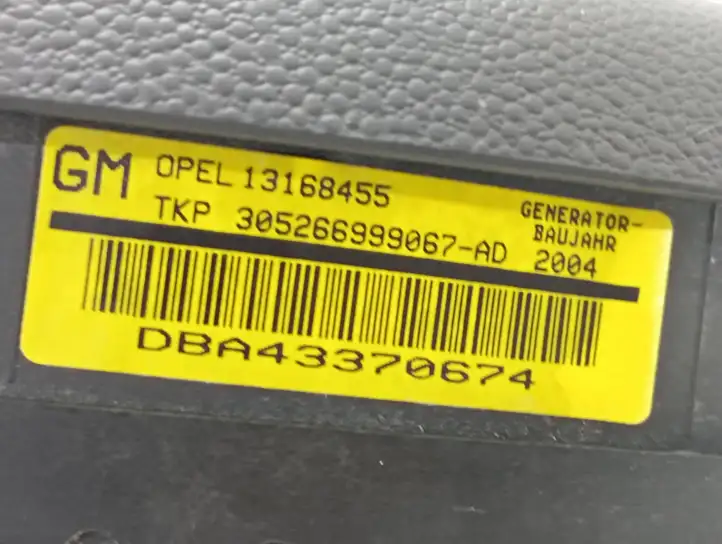Opel Astra H (2004 - 2009) 13168455 Подушка безопасности руля — фото 4