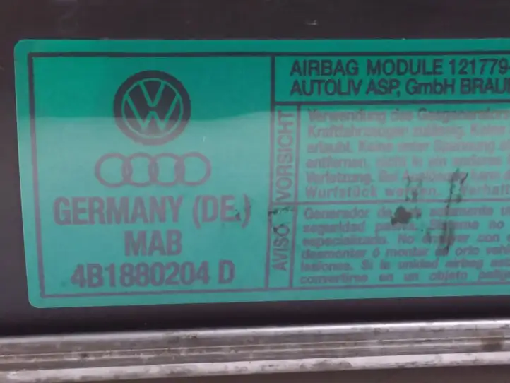 Audi A6 S6 C5 4B (2001 - 2004) 4B1880204D Подушка безопасности пассажира — фото 2