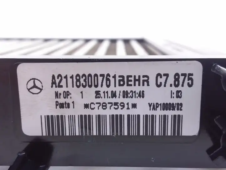 Mercedes-Benz E W211 (2002 - 2009) C7823 Электрический отопитель салона — фото 4