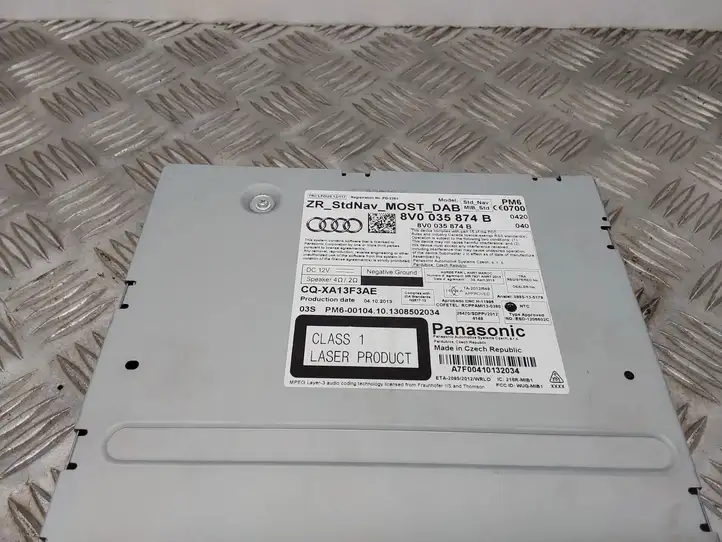 Audi A3/S3 8V (2012 - 2016) 8V0035874B Магнитола / мультимедийная система — фото 3