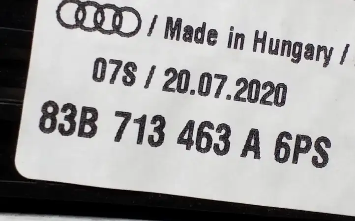 Audi Q3 F3 (2018 - ) 83B713463A Рамка рычага КПП — фото 5