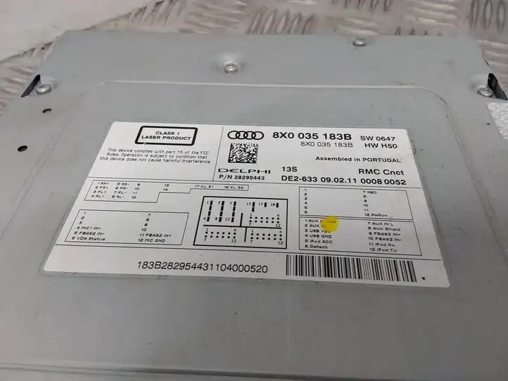 Audi A1 (2010 - 2014) 8X0035183B Магнитола / мультимедийная система — фото 3