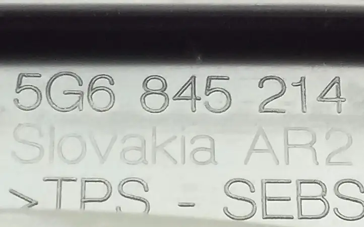 Volkswagen Golf VII (2013 - 2019) 5G6845214 Форточка двери — фото 2