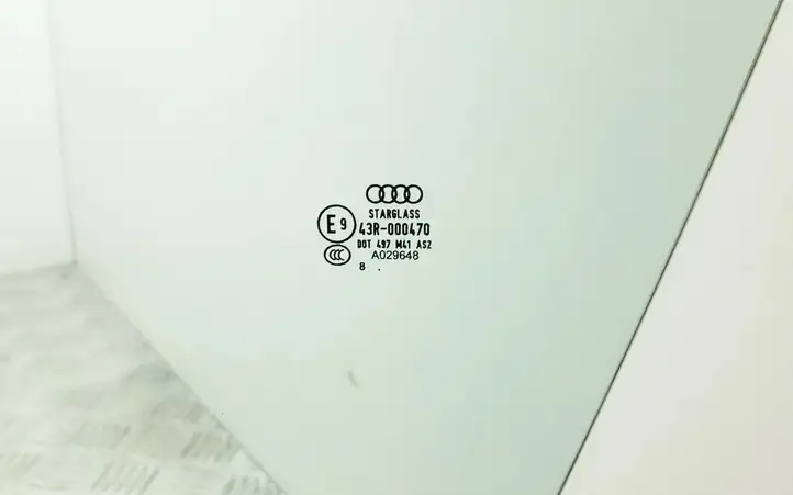 Audi TT TTS Mk2 (2006 - 2010) Стекло передней двери — фото 2