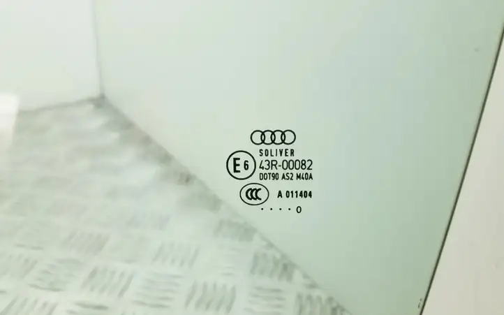 Audi A5 8T 8F (2007 - 2011) Стекло передней двери — фото 2