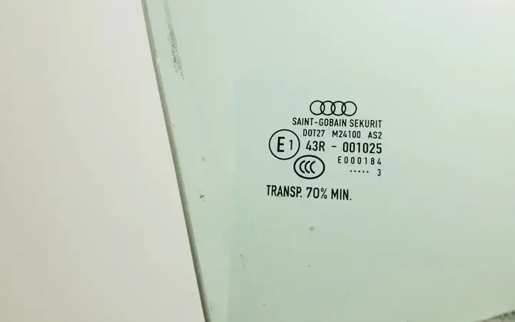 Audi A3/S3 8V (2012 - 2016) Стекло передней двери — фото 2