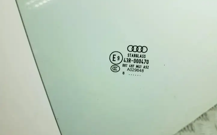 Audi TT TTS Mk2 (2006 - 2010) Стекло передней двери — фото 2
