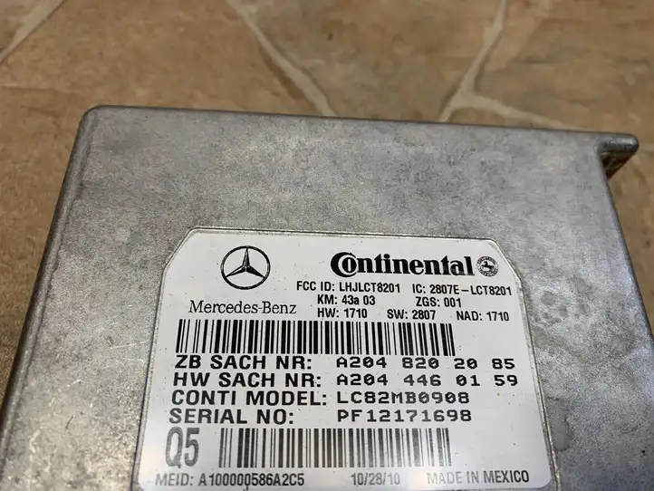 Mercedes-Benz GL X164 (2006 - 2012) A2048202085 Блок GSM — фото 3
