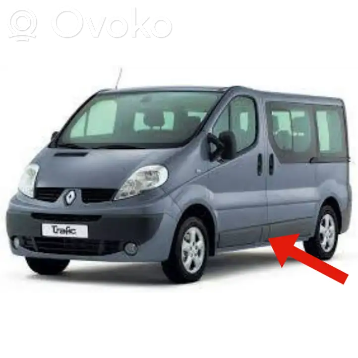 Renault Trafic II (X83) (2002 - 2014) 8200036105 Отделка лючка топливного бака — фото 1
