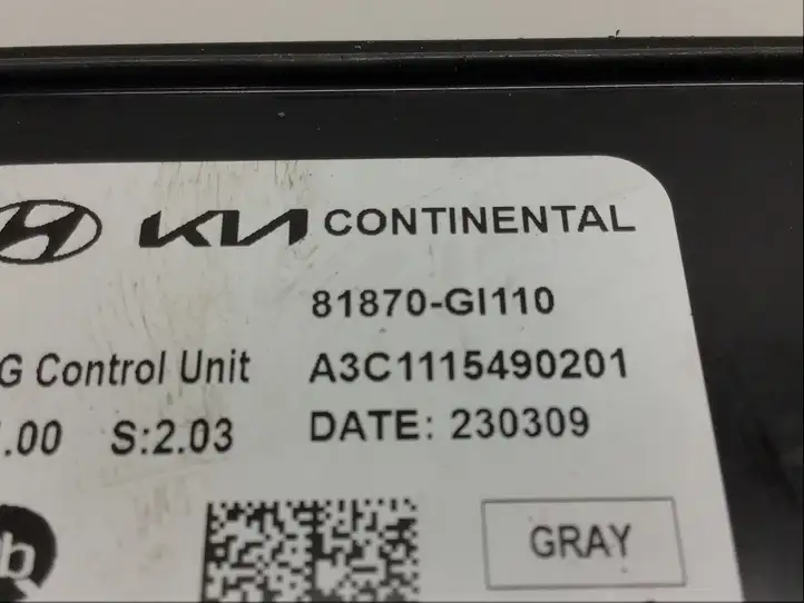 Hyundai Ioniq 5 (2021 - ) 81870GI110 Блок управления крышкой багажника — фото 6