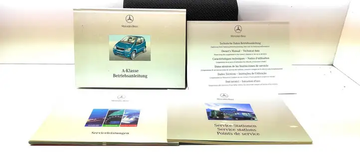 Mercedes-Benz A W168 (1997 - 2004) Сервисная книжка — фото 2
