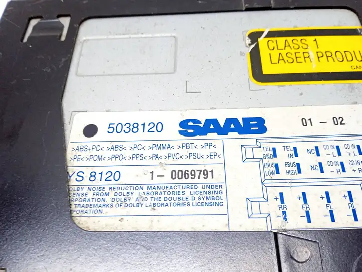 Saab 9-5 (1998 - 2005) 5038120 Магнитола / мультимедийная система — фото 5