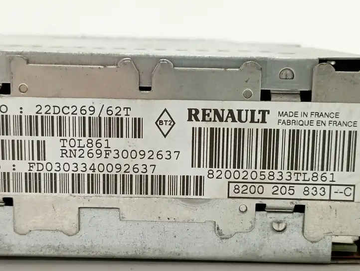 Renault Vel Satis (2002 - 2005) 8200205833 Магнитола / мультимедийная система — фото 4