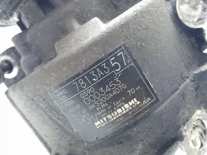 Mitsubishi ASX (2010 - 2016) 7813A357 Компрессор (насос) кондиционера воздуха — фото 2