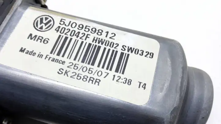 Skoda Roomster (5J) (2006 - 2010) 5J0959812 Стеклоподъемник задней двери — фото 2
