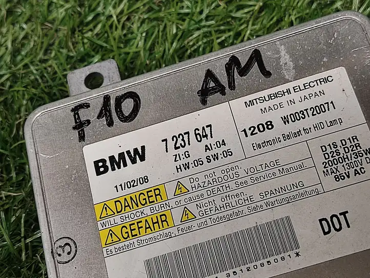 BMW 5 F10 F11 (2009 - 2016) 7237647 Блок розжига ксенона — фото 3