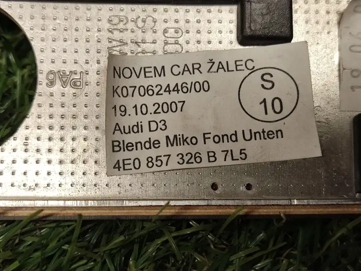 Audi A8 S8 D3 4E (2007 - 2010) 4E0857326B Декоративная отделка — фото 2