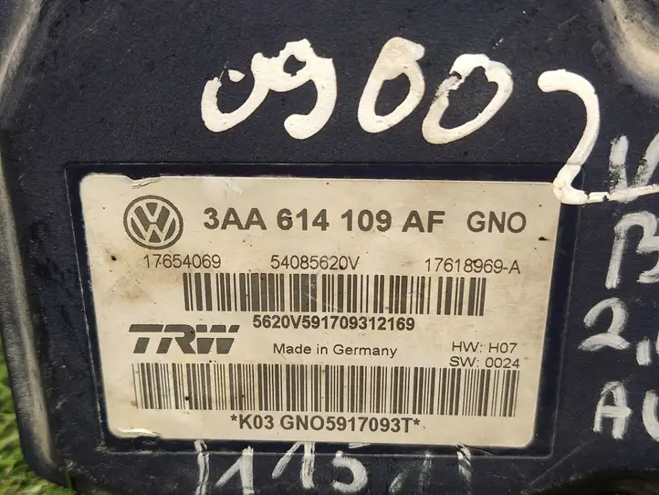 Volkswagen PASSAT B7 (2011 - 2014) 3AA614109AF ABS блок — фото 2
