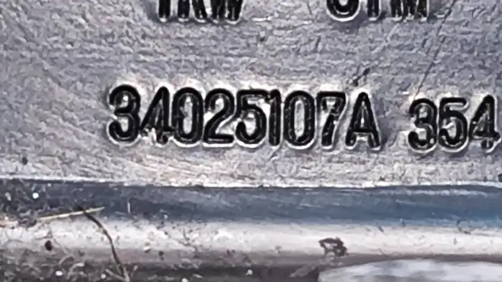BMW 7 F01 (2008 - 2016) 34025107A Задний ремень безопасности — фото 3