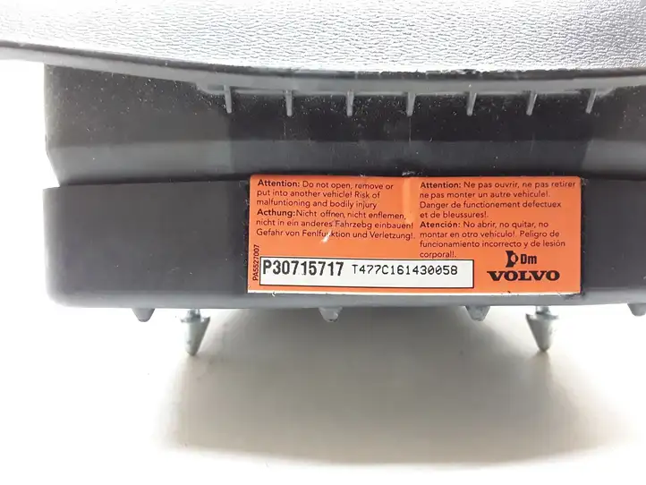 Volvo S80 (2006 - 2009) P30715717 Подушка безопасности руля — фото 4