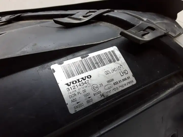 Volvo V70 (2007 - 2013) 31214347 Передняя фара — фото 3